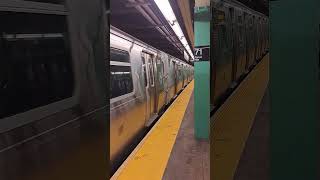 Southbound R179 departing Forest Hills 71st Avenue [upl. by Salvay510]