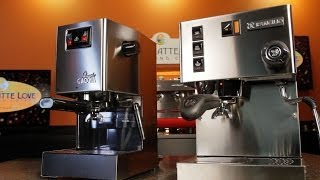 Machine Comparison Gaggia Classic vs Rancilio Silvia [upl. by Koby903]