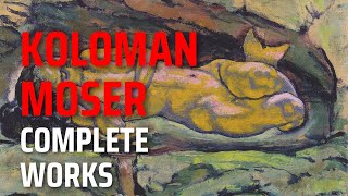 KOLOMAN MOSER Vienna Secession movement and a cofounder of Wiener Werkstätte [upl. by Essile]