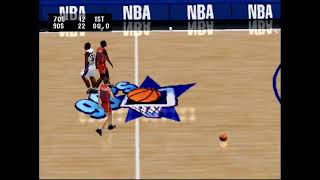 NBA Live 2001 PS Simulation Superstar 90s AllStars vs 70s AllStars [upl. by Vivie]