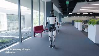 Tesla Optimus humanoid robot performing sorting batteries and walking inside Tesla Factory 52024 [upl. by Lalittah745]