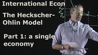 International Economics The HeckscherOhlin model of trade Part1  a single country [upl. by Senior]