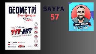 SAYFA 57  MİKRO ORİJİNAL GEOMETRİ ÇÖZÜMLERİ [upl. by Ninehc]