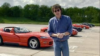 1996 Jeremy Clarkson Supercar Drag Race  TVR Cerbera [upl. by Calvina256]