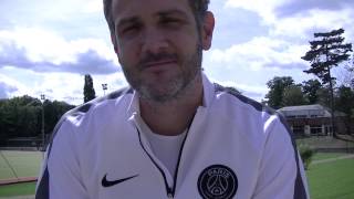 PierreYves Bodineau entraineur PSG U19 interviewé par Christian Estevez [upl. by Aihcsrop]