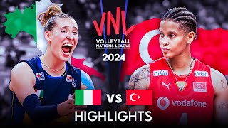 🇮🇹 ITALY vs TURKIYE 🇹🇷  Highlights [upl. by Zetnwahs]