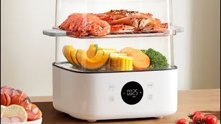 Xiaomi launches Mijia Electric Steamer N1 with 13L capacity 1500W power eight presets amp more [upl. by Bohlen]