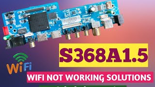 S368A15 Motherboard wifi not working solutions 🔥 [upl. by Latvina]