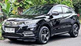 Terjual KM 12RB Honda HRV PRESTIGE PANORAMIC SUNROOF 2019 Nik 2018 tlp 08179996419 [upl. by Ancalin]