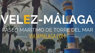 Paseo Marítimo de Torre del Mar VelezMálaga  Viaja Málaga [upl. by Ainsworth]