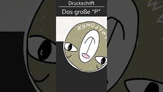 🦙Druckbuchstabe P  die Druckschrift von Anfang an richtig schreiben lernen [upl. by Yance229]