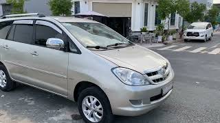 Innova G 2008 form rộng rãi 8 chỗ xe gia đình chạy còn đẹp giá chỉ 228tr lh 0915555107 em Hiếu [upl. by Navanod]