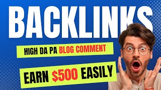 Blog comment SEO Backlink  Off Page SEO Tutorial Full course  n jahan it [upl. by Jeuz]