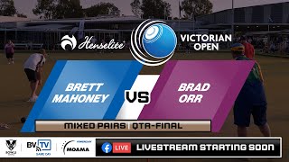 Henselite Victorian Open  QuarterFinal  Men’s Singles [upl. by Frick]