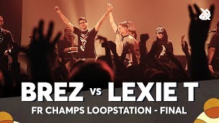 BREZ vs LEXIE T  French Loopstation Beatbox Championship 2018  Final [upl. by Noelyn]