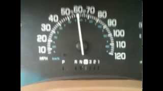 Buick Roadmaster acceleration 060 mph 0100 kmh [upl. by Nilram]