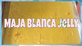 Paano gumawa ng Maja blanca jellyhow to make maja Blanca jelly by Mae Ganern icancook cooking [upl. by Cadmarr241]