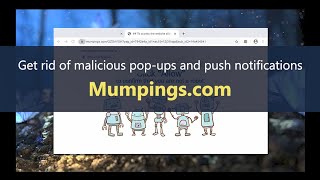 Mumpingscom Popup Removal Guide [upl. by Riffle452]