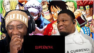 D Dragon Broz Reacts To SUPERNOVA RAP CYPHER  One Piece [upl. by Ail577]