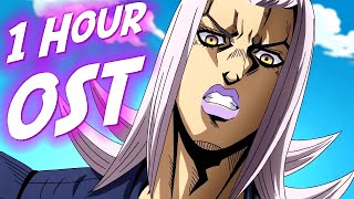 1 Hour Leone Abbacchio Theme  JoJos Bizarre Adventure Stardust Crusaders OST [upl. by Ezeerb]