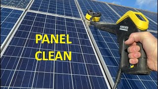 Patio Cleaning Solar Panels [upl. by Platon5]