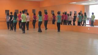 1234  Line Dance Dance amp Teach in English amp 中文 [upl. by Aleafar]