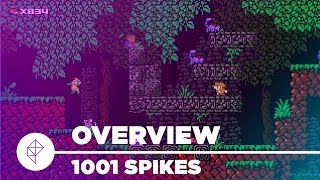 1001 Spikes  Gameplay Overview [upl. by Lynch]