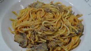 Recette cookeo  spaghettis bolognaise maison [upl. by Phedra]