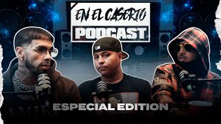 ANUEL AA POR PRIMERA VEZ EN EL CASERÍO PODCAST JUNTO AL DOMINIO EN UNA EDICIÓN ESPECIAL [upl. by Nyltak]