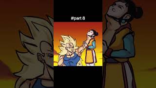 Vegeta vs Goku Saiyan 💀 animation edit anime shorts [upl. by Armillda163]