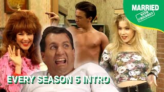 All Of Season 5s Openings  Married With Children [upl. by Orlov]