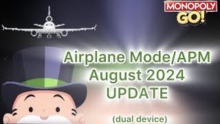 Airplane ModeAPM after August 2024 update  Monopoly GO monopolygo apm airplanemode update [upl. by Alyse]