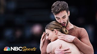 Papadakis and Cizeron take gold ahead of two American teams at Ice Dance Worlds  NBC Sports [upl. by Ruth689]