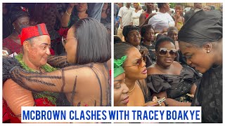 Tracey Boakye amp Nana Ama Mcbrown clash at Matilda Asare’s FuneralBoth Shut down Kumasi🔥 [upl. by Ezequiel]