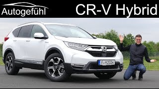 Honda CRV Hybrid FULL REVIEW 2020  Autogefühl [upl. by Celene]