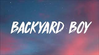 Claire Rosinkranz  Backyard Boy Lyrics [upl. by Htabmas]