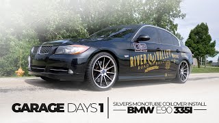 Garage Days  Silvers Coilover Install On a Bmw E90 335i [upl. by Lavinie]