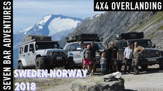 4x4 Overlanding Expedition SwedenNorway 2018 [upl. by Gaston943]