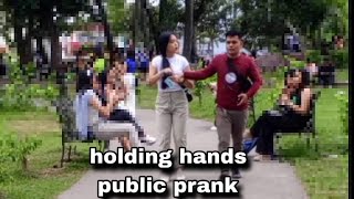 Part 1 holding girls hands public prank in gensan city [upl. by Peyter]