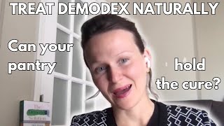 Treat Demodex Mites at Home  Household Remedies [upl. by Antonina]