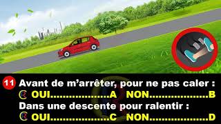 Code de la route 👍 2024🕗 CodeDeLaRouteEnFrance 🇫🇷 Sérié 2 Q 01 à 40 Panneaux de signalisation [upl. by Ernaline]