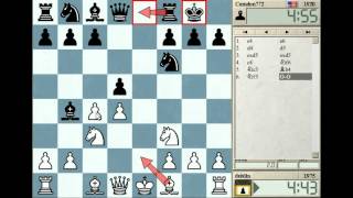 C01 Defensa Francesa 13 Variante del cambio 4c4 5Ab4 Live Blitz Chess [upl. by Batsheva190]