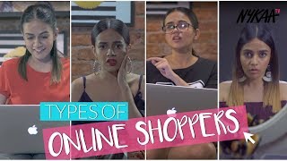 Types of Online Shoppers Ft Komal Pandey  Nykaa [upl. by Inttirb]