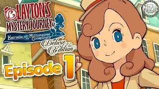 Laytons Mystery Journey Katrielle and the Millionaires Conspiracy Deluxe Edition Part 1 Prologue [upl. by Nelie]