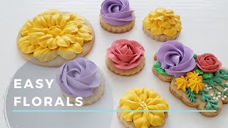 Royal Icing Flowers amp Leaves for Beginners [upl. by Sven]