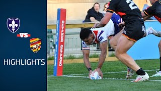 HIGHLIGHTS  Trinity vs Dewsbury Rams  Betfred Championship [upl. by Knowle663]