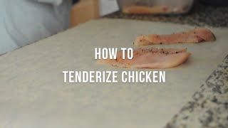 How to tenderize chicken  by cooksmarts [upl. by Snehpets]