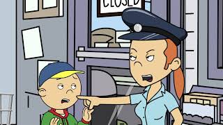 Caillou Steals CandyArrested [upl. by Salkin]