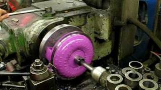 ATI Racing Torque Converter Cut Open Lathe [upl. by Lehcear]