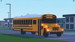 NEW First Generation Vision Handicap V2 PM  School Bus Simulator ROBLOX [upl. by Lough]